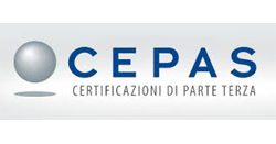 Logo CEPAS (certificazioni da parte terza) Elettron Brescia